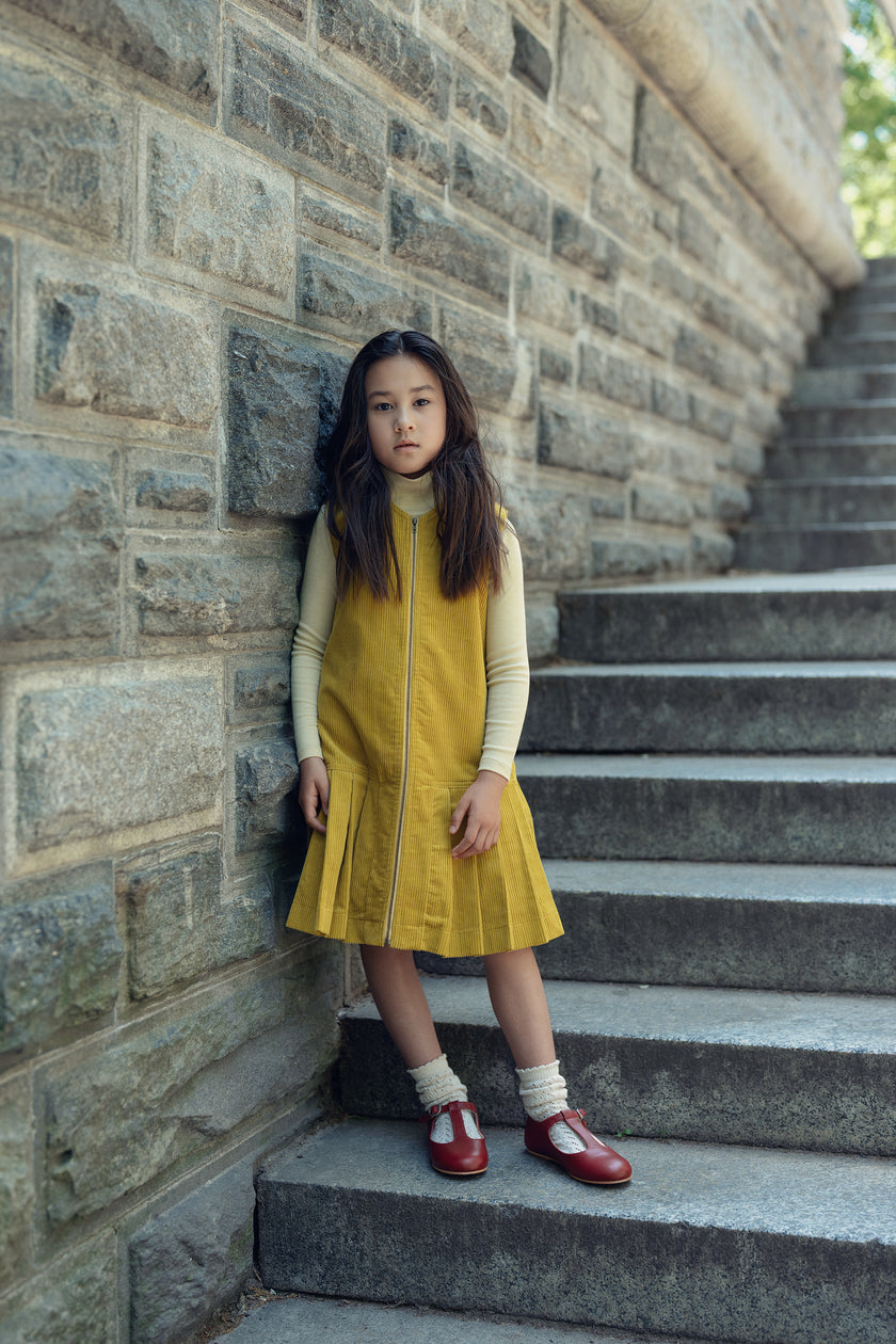 Delilah Dress - Mustard