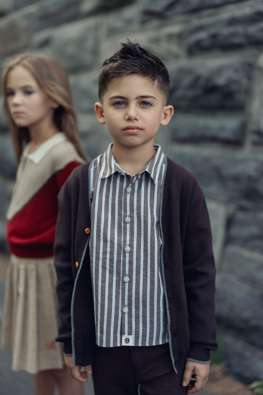 Oz Knit Cardigan - Cocoa