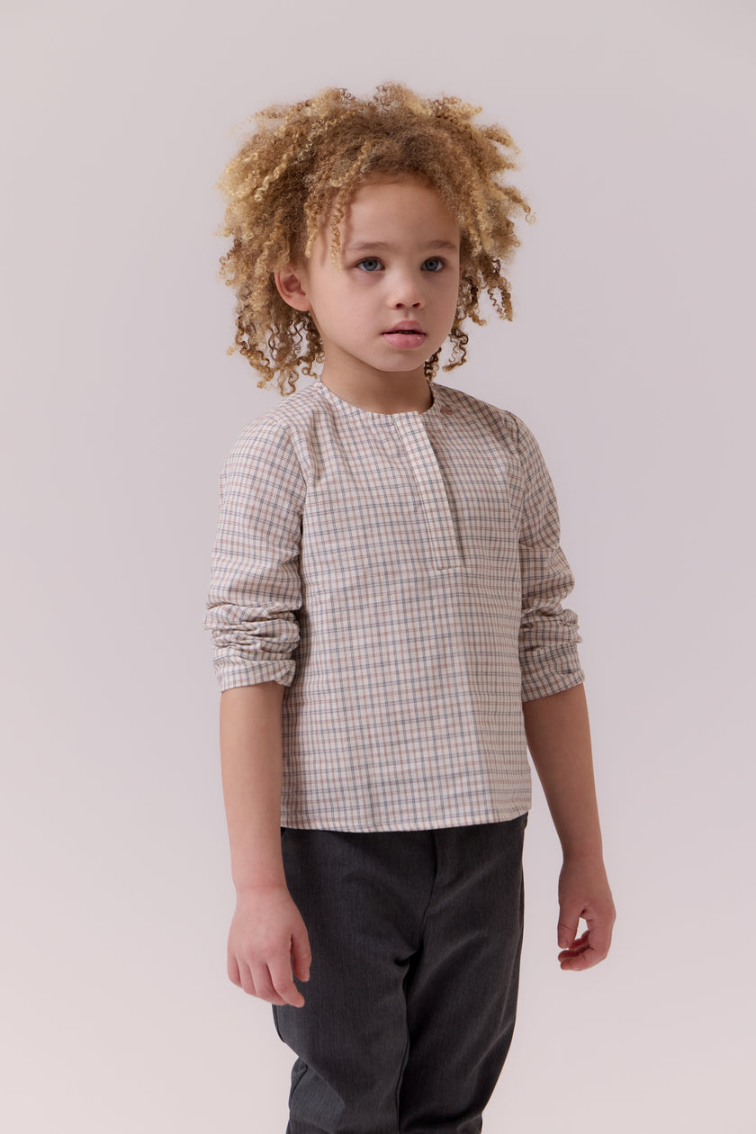 Oz Micro Plaid Shirt