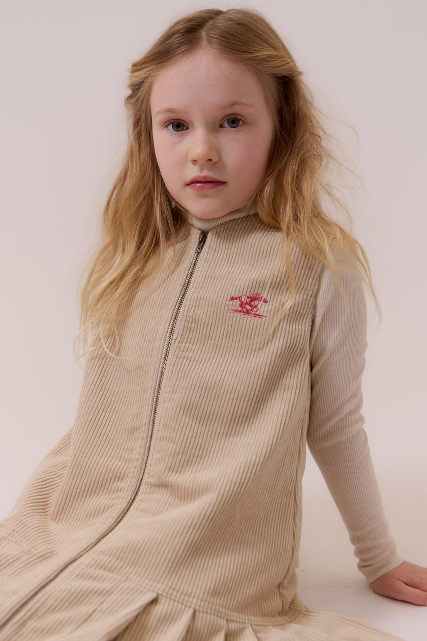 Delilah Dress - Oatmilk