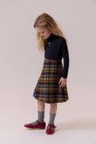 Aria Plaid Wrap Skirt