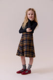 Aria Plaid Wrap Skirt