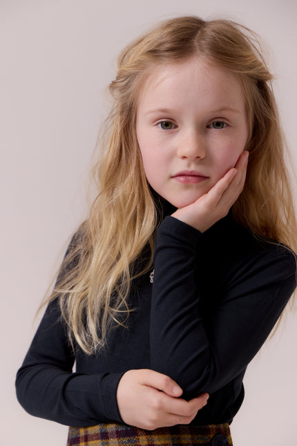 Eleanor Turtleneck - Navy