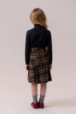 Aria Plaid Wrap Skirt