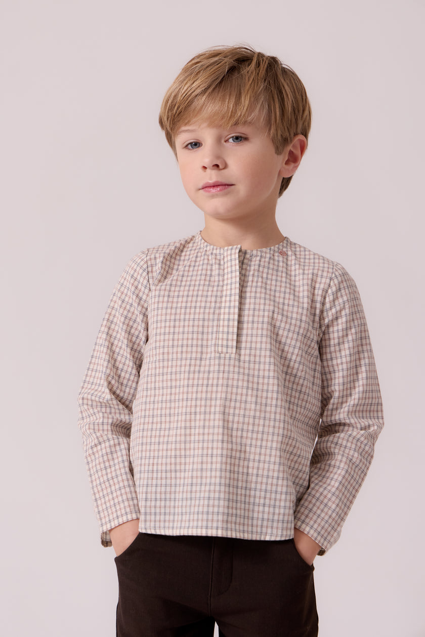Oz Micro Plaid Shirt