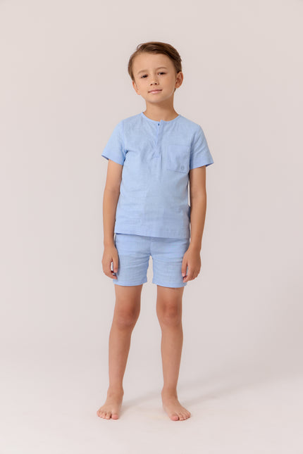 Henry Shirt -  Blue