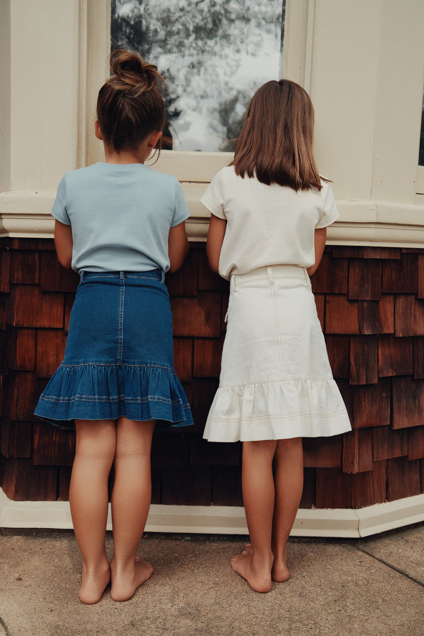 Lina Skirt - White