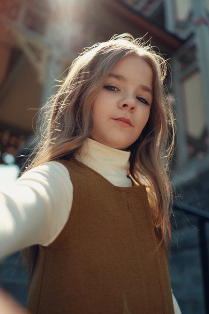 Eleanor Turtleneck - White