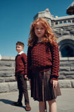 Olivia Knit Sweater - Cranberry