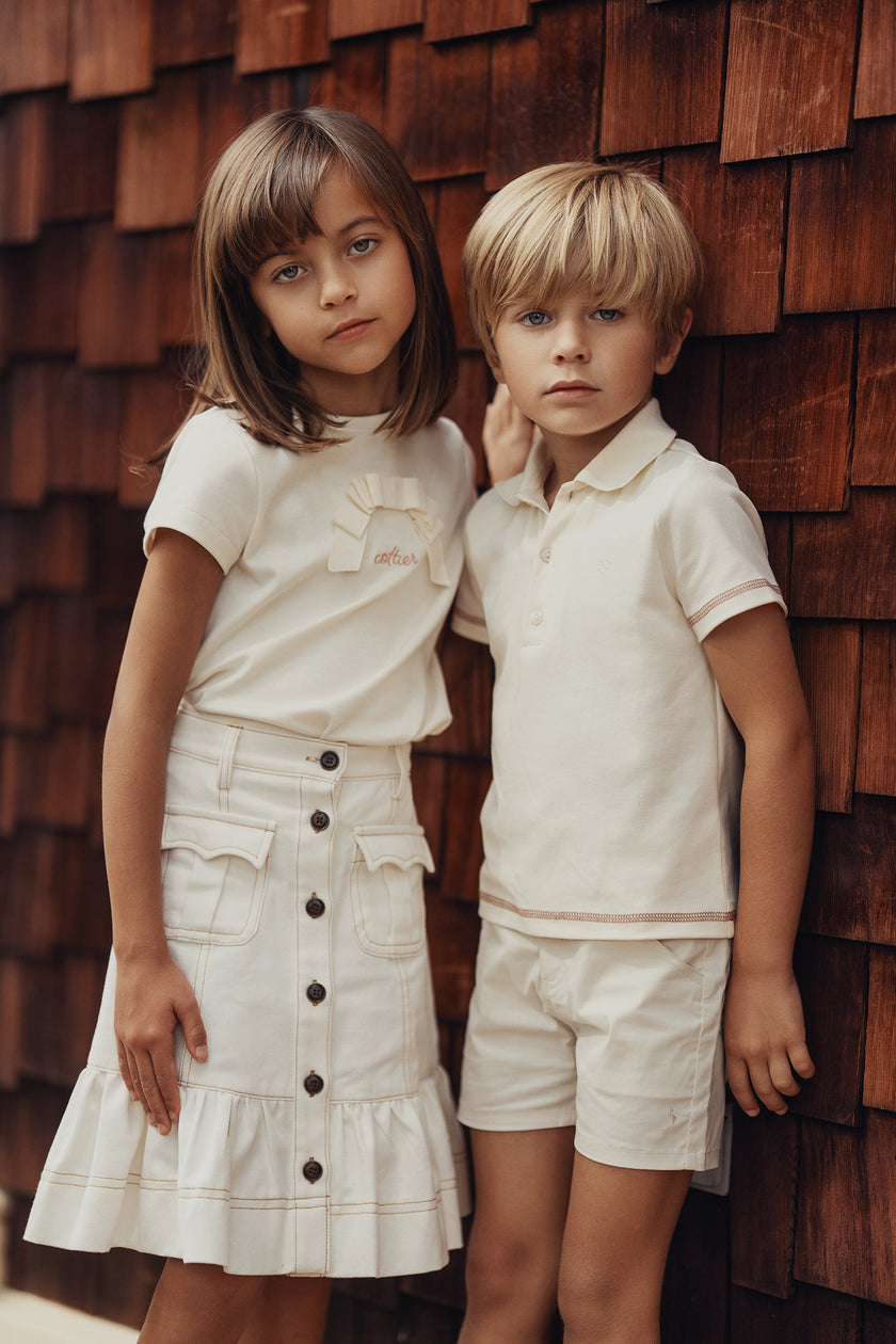 Lina Skirt - White