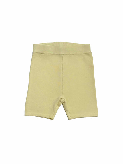 George Piquet Knit Shorts - Butter