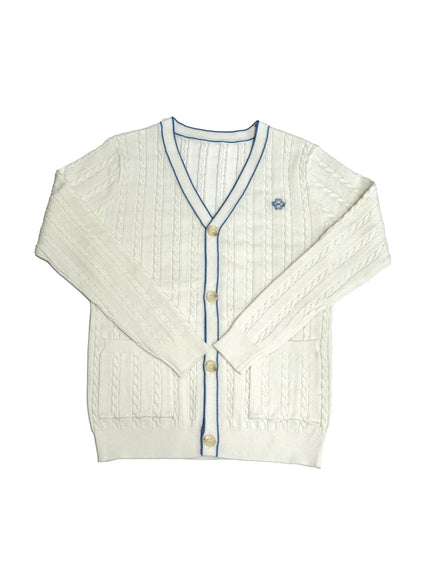Henry Cardigan - White