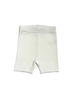George Piquet Knit Shorts - White