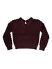 Olivia Knit Sweater - Cranberry