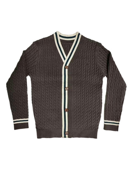 Oz Knit Cardigan - Cocoa