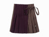 Olivia Wrap Skirt - Maroon