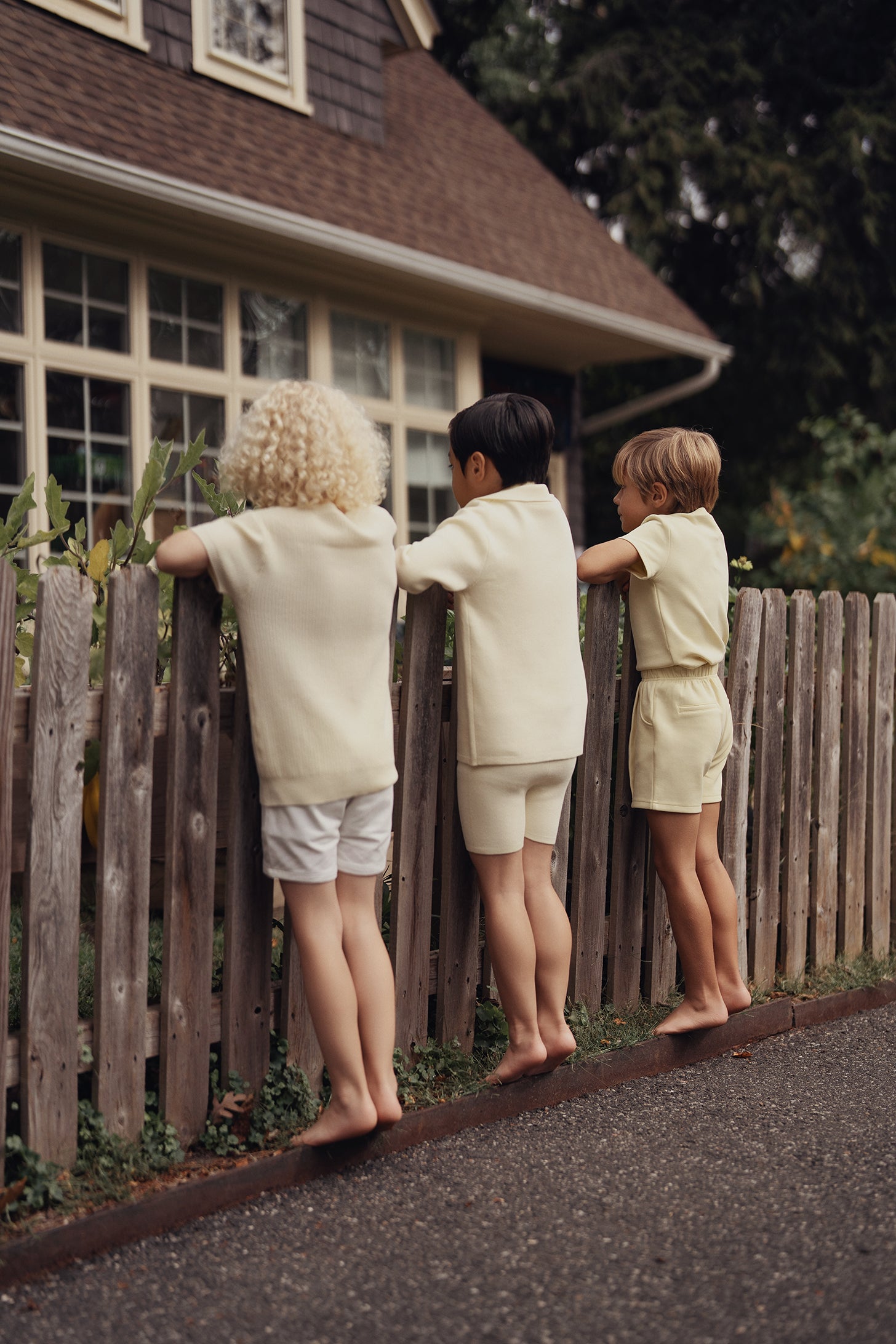 George Piquet Knit Shorts - Butter