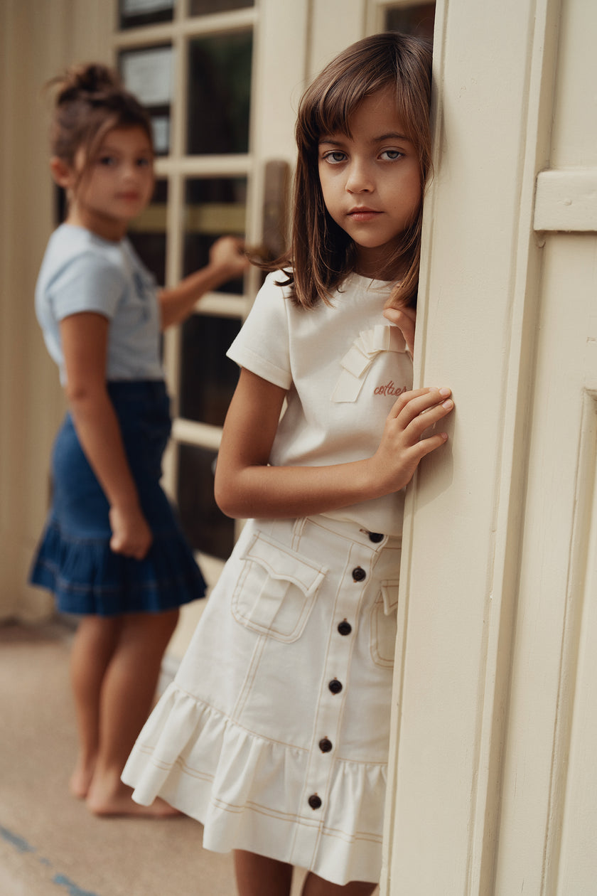 Lina Skirt - White