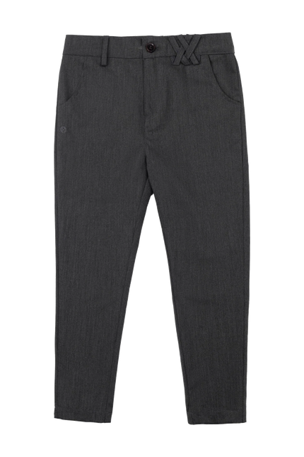Elliot Slim Stretch Pants - Grey